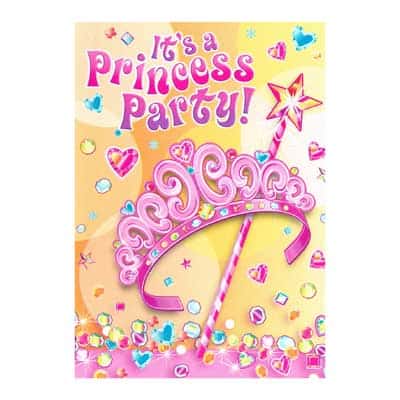 Princess Party Invites