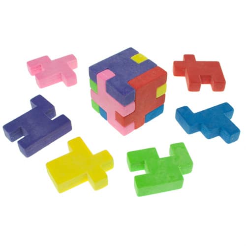 Puzzle-Cube-Erasers