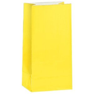 yellow party bag
